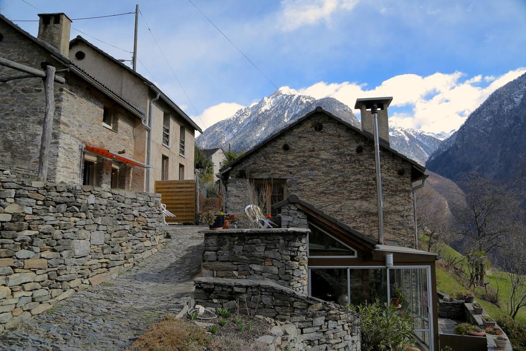 Casa Dosc Panzió Verdabbio Kültér fotó